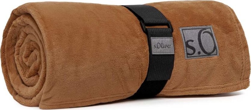 s. Oliver Koc 150x200 Kuschelsoft 3638-230 brązowy