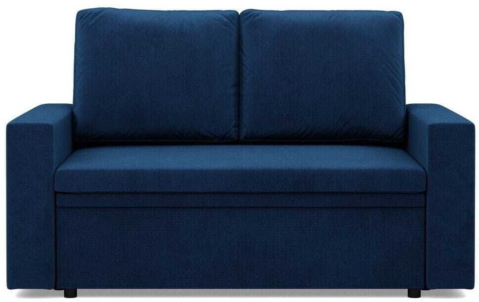 Adams Group Sofa dwuosobowa BLOM velvet, 148x87x90 cm, granatowy
