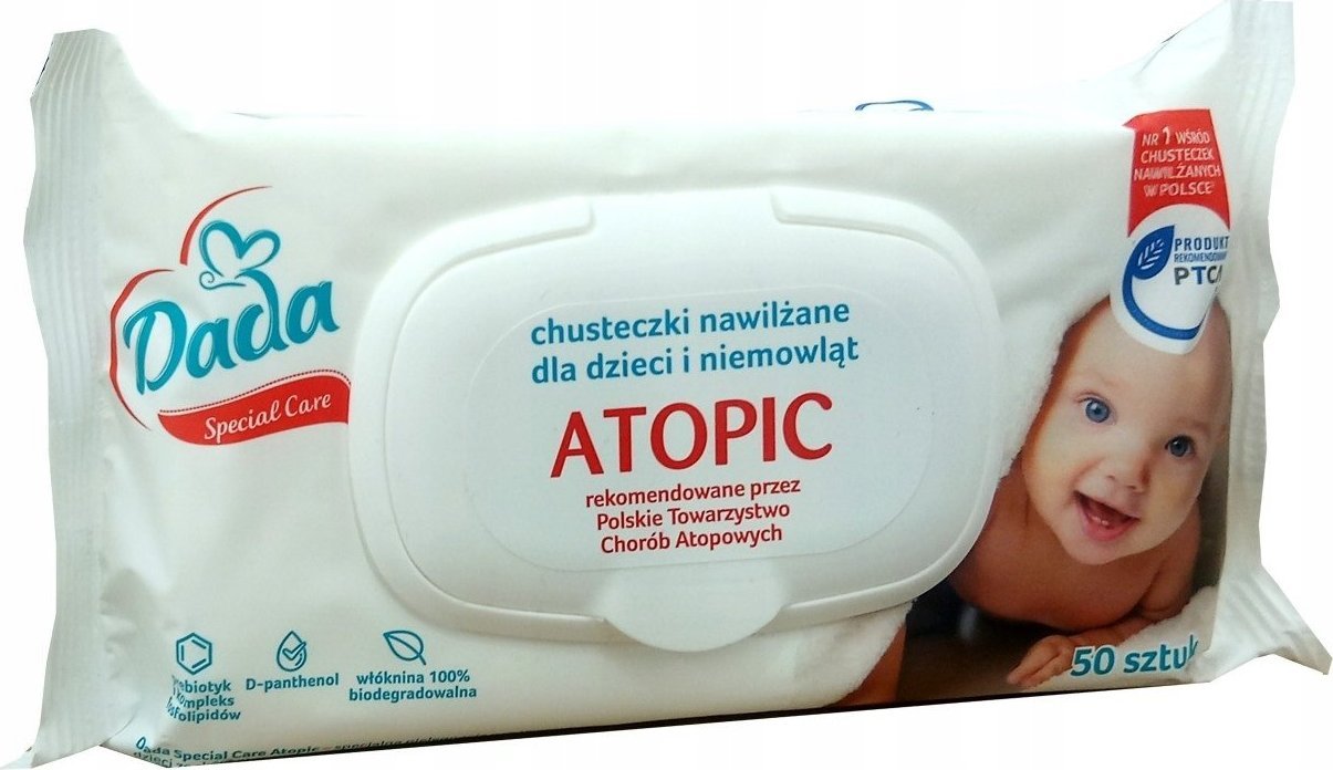Dada Chusteczki nawilżane Dada Special Care Atopic