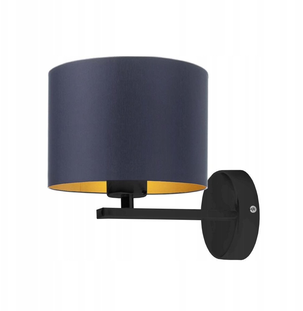 Kinkiet nad lustro MEDELIN GOLD z abażurem