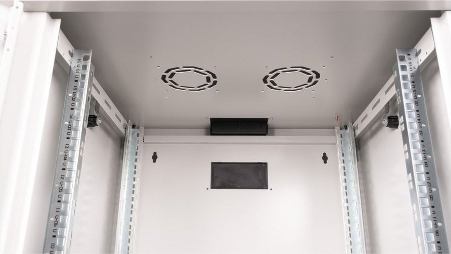 Roline ROLINE Wandgeh�use Pro 48,26cm 19Zoll 16 HE 600x600 BxT grau