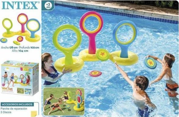 Intex Gra wodna Intex Frisbee (178x102x104 cm) (6 pcs)