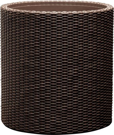 Keter Keter Small Cylinder Planter brązowa