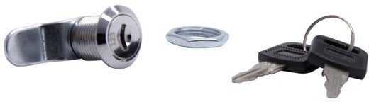 LOCK MAILBOXYS103-16-1 D19X16 MM SILVE