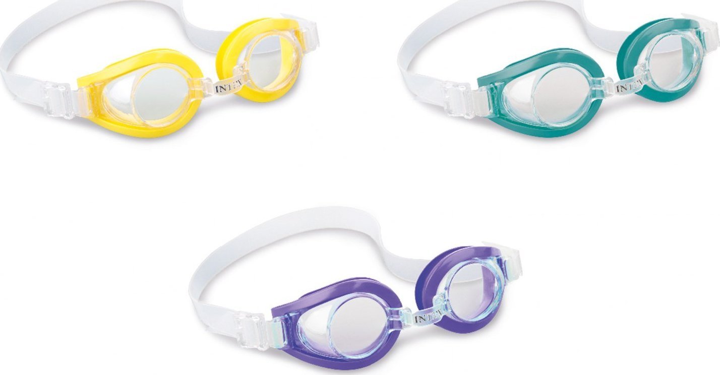 Intex Okulary do pływania dla dzieci Intex 55602 żółty