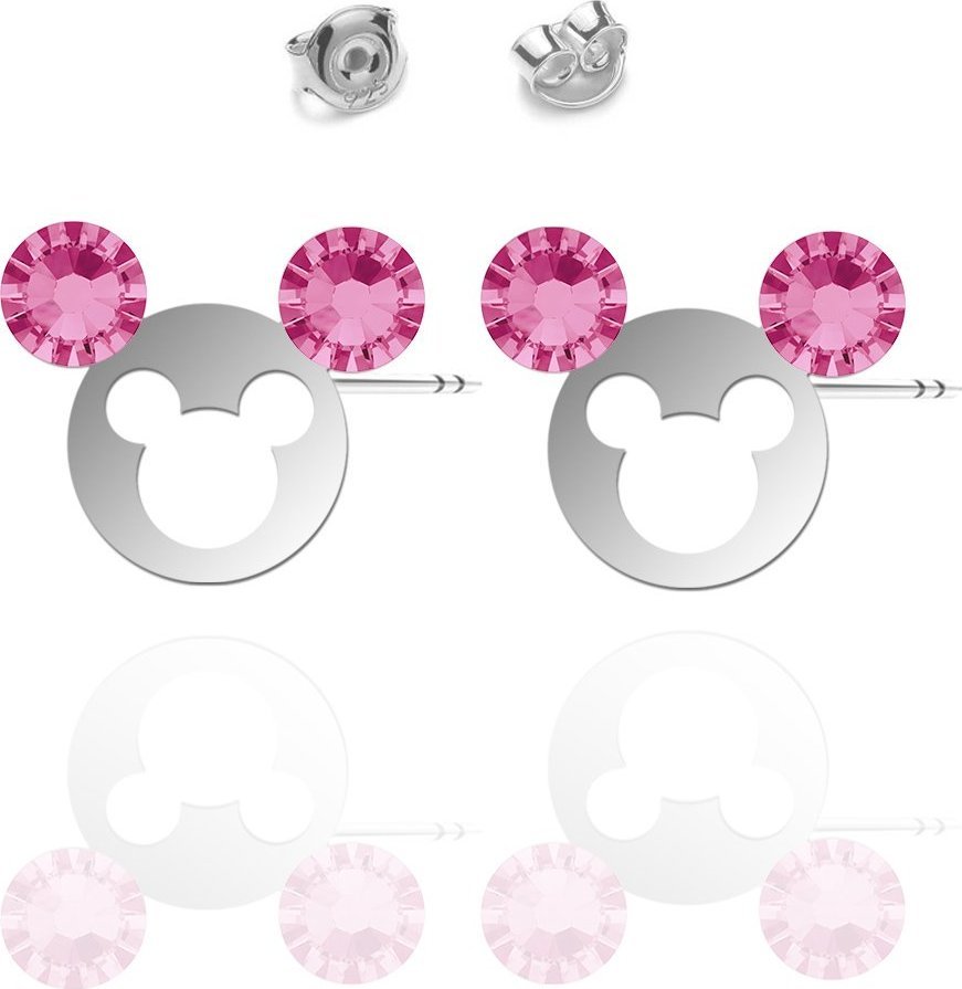 Radziszewska Jewellery Myszka Miki Kolczyki Srebrne