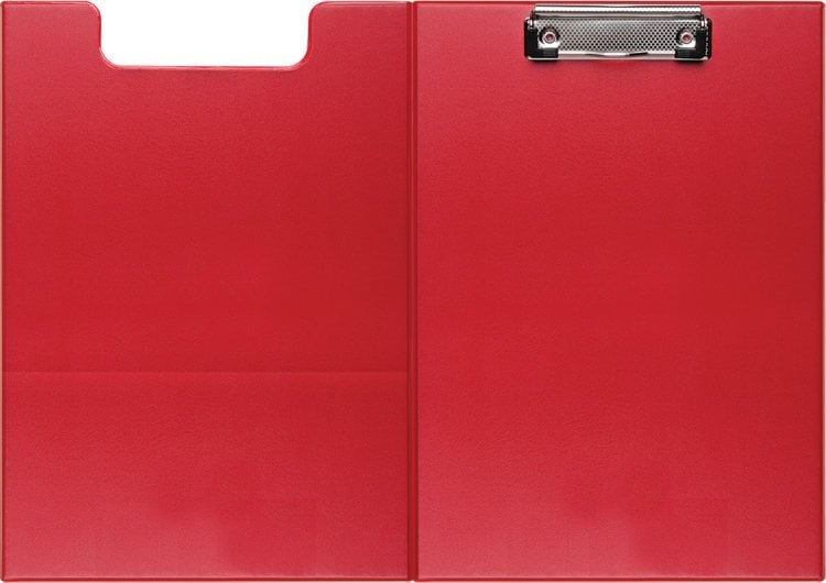 Forofis Klip board z metalowym klipsem A4 FOROFIS zamykany 91245 czerwona PVC