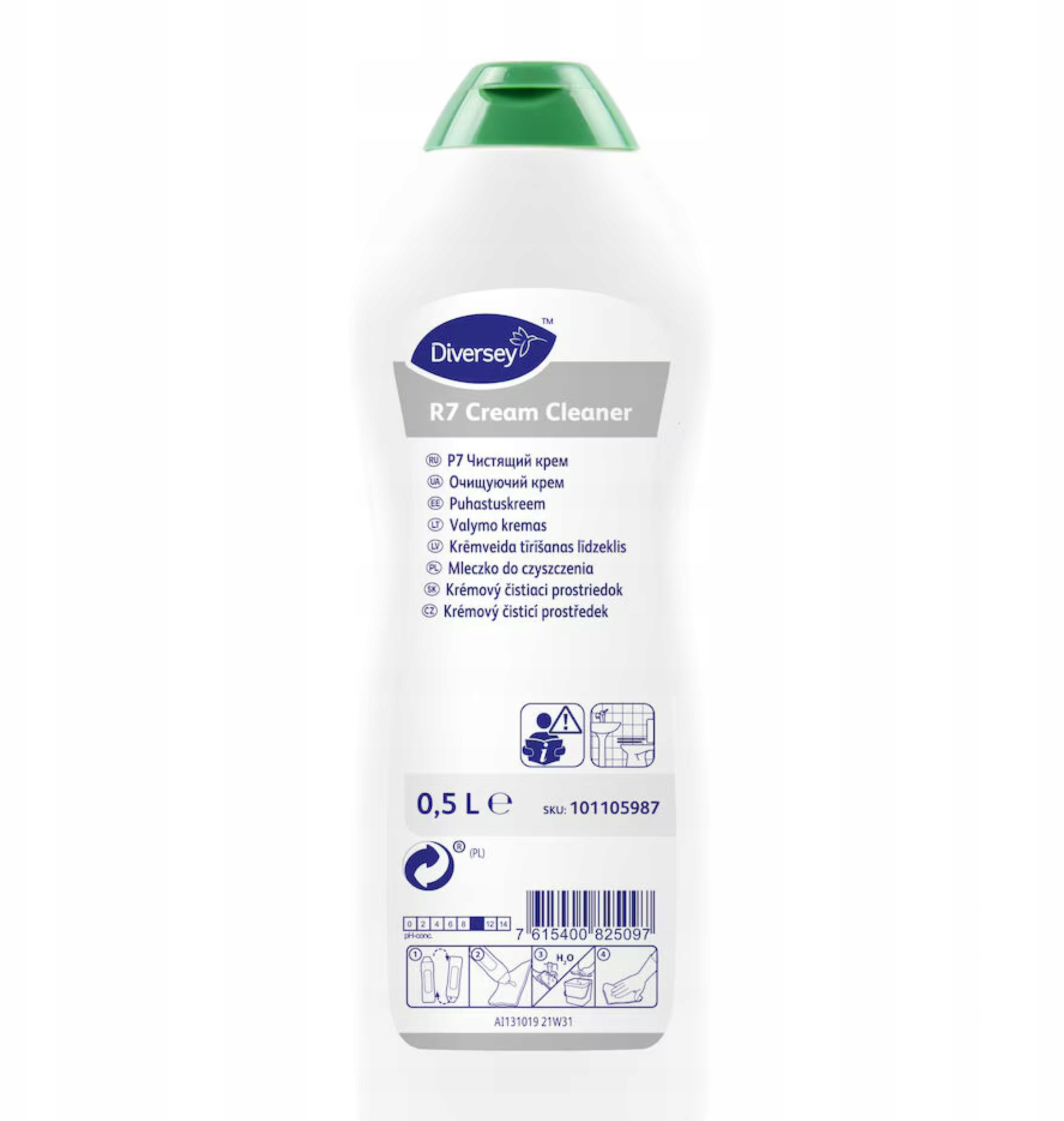 101105987 - R7 mleczko Cream Cleaner 0,5l