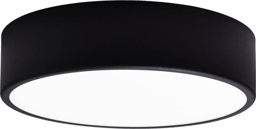 Lampa sufitowa TEAM Lampa sufitowa 137623620910 czarna z czujnikiem ruchu hol