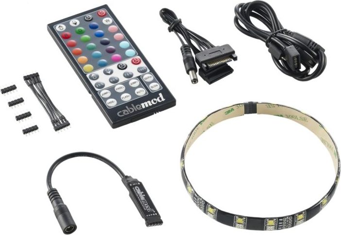 CableMod WideBeam Hybrid LED Kit 30cm - RGB/W (CM-LED-30-D30RGBW-RK)