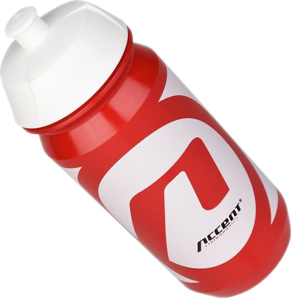 Accent Bidon Accent Series czerwono-biały 500 ml