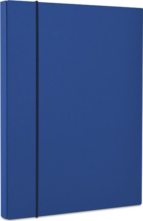Office Products Teczka-pudełko z gumką PP, A4/40, granatowa