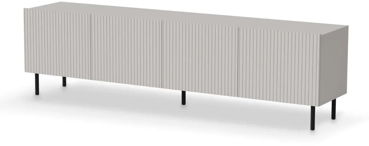 Szafka RTV PAXOS 2 200cm kaszmirowa HALMAR