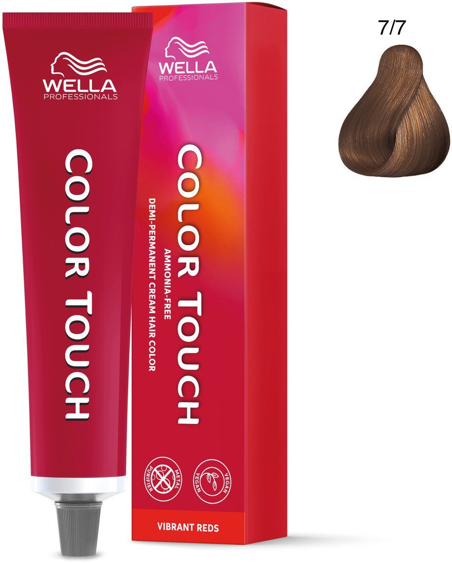 Wella Professionals Wella Professionals, Color Touch, Ammonia-Free, Semi-Permanent Hair Dye, 7/7 Medium Chestnut Blond, 60 ml For Women
