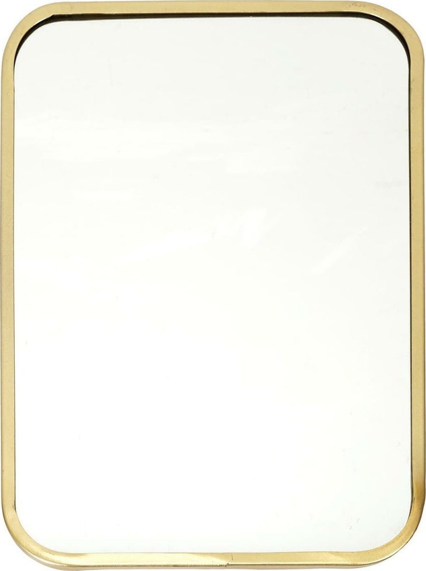 Intesi Lustro Arcilla złote kwadrat