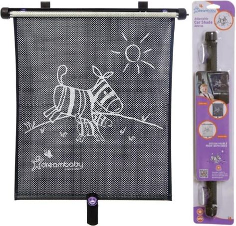 Dreambaby Dwustronna roleta przeciwsłoneczna - zebra (DRE000129)