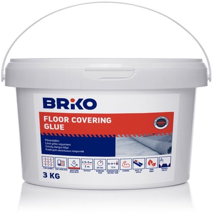 ADHESIVES FOR FLOOR COVERING BRIKO 3