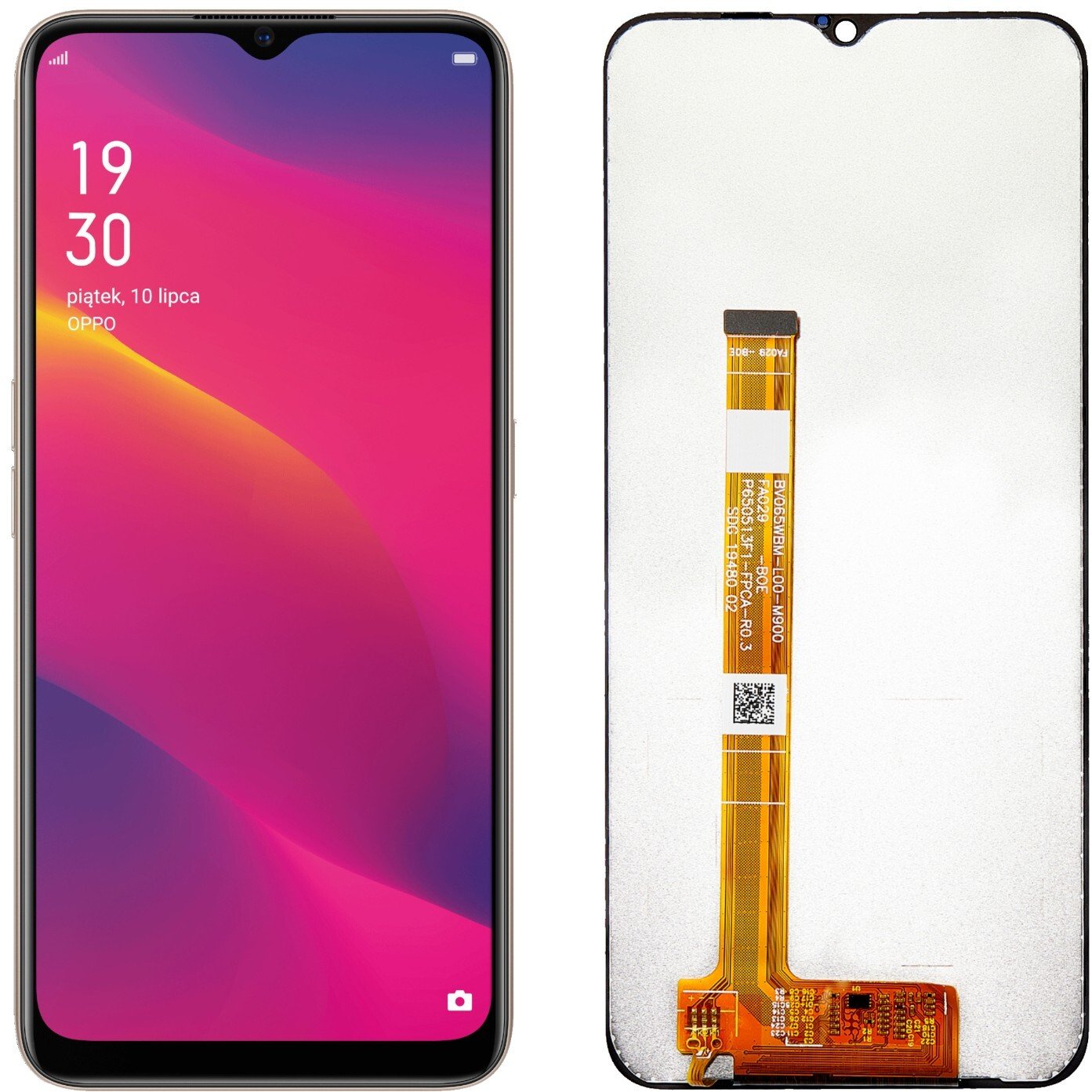 Wyświetlacz do Oppo A5 2020 LCD CPH1931 Ekran