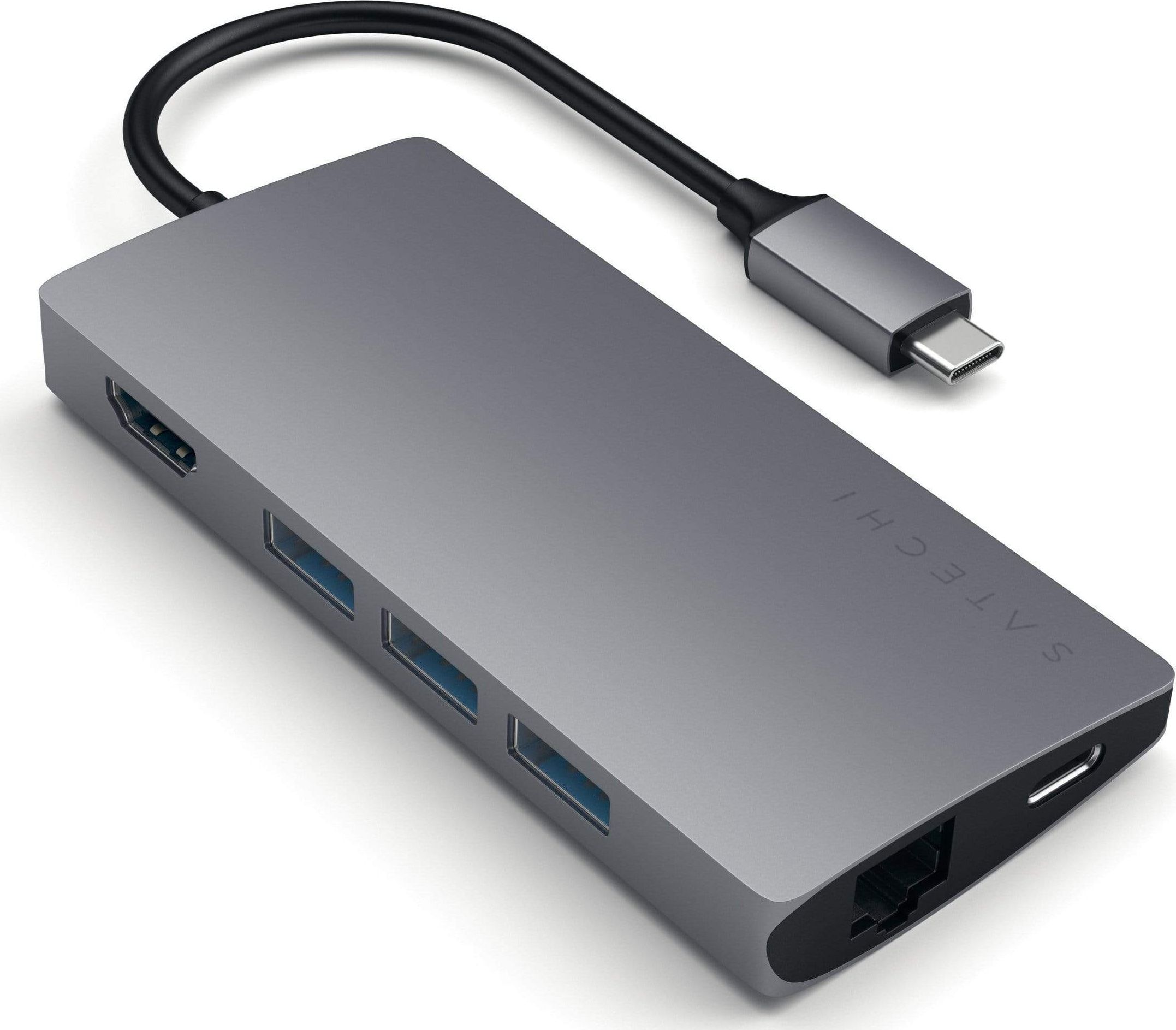 Stacja/replikator Satechi Multiport Adapter V2 USB-C (ST-TCMA2M)