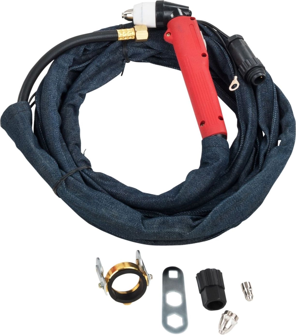 Stamos Palnik ręczny do przecinarek CUT 80-125 z przewodami dł. 4m i akcesoriami Przewód z uchwytem ręcnym do przecinarek plazmowych dł. 4m