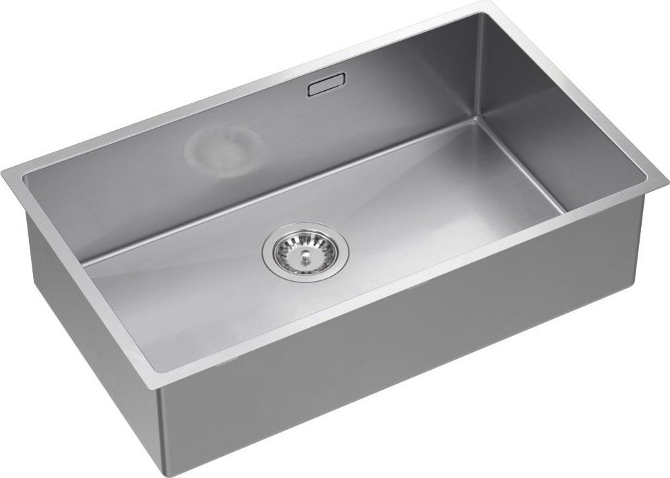 Zlewozmywak Quadron Zlewozmywak stalowy ANTHONY 80 Nikiel szczotkowany