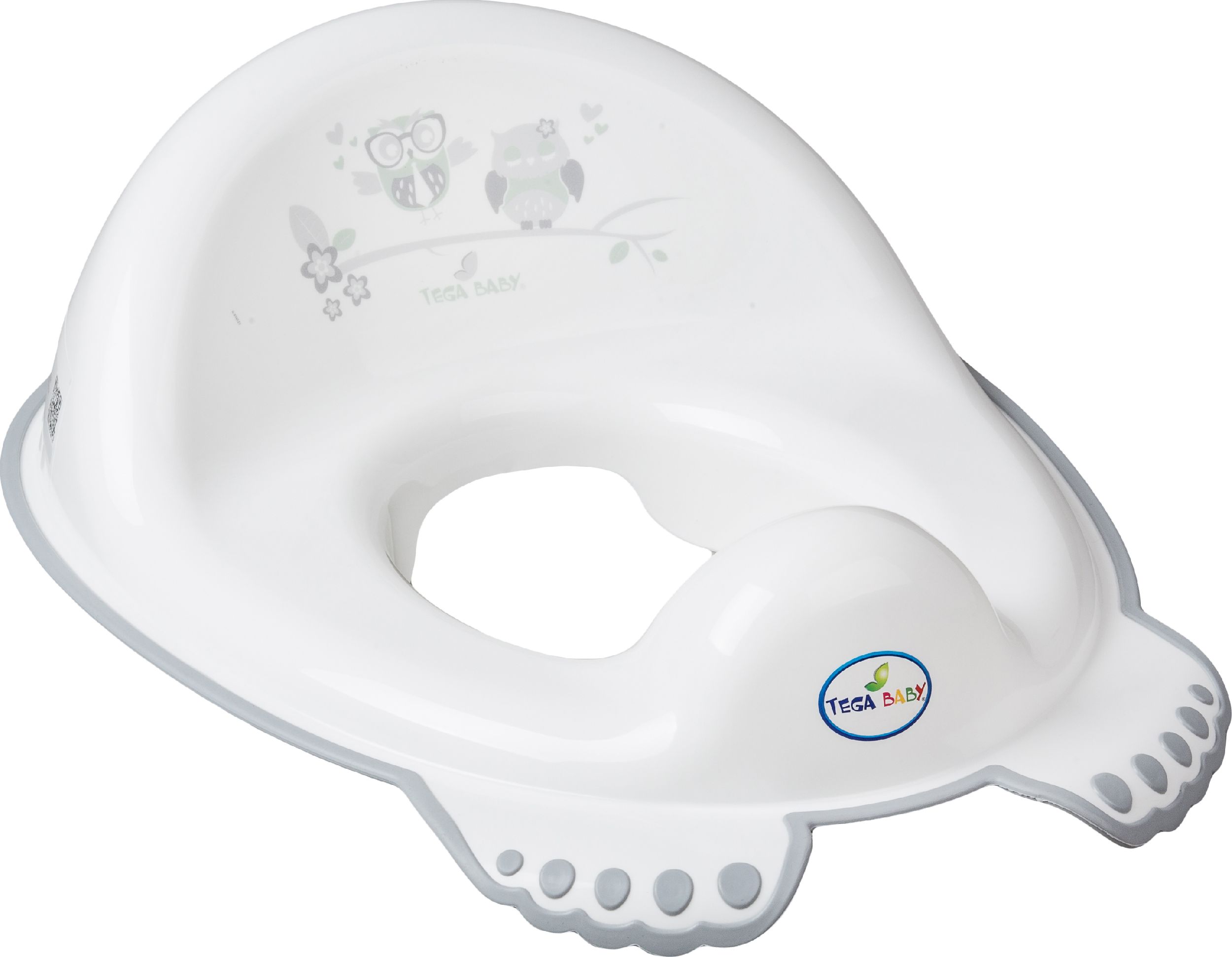 Tega Baby Nakładka sedesowa antypoślizgowa Sowa - biała (SO-002-103)