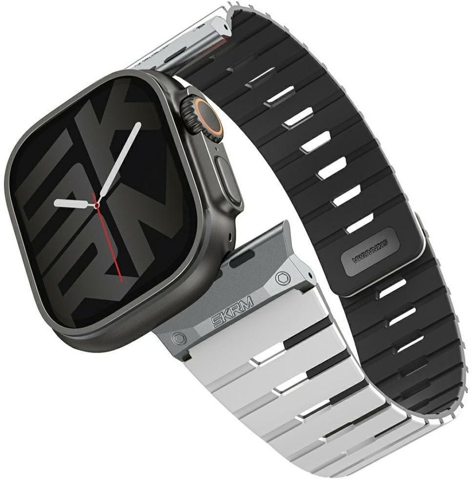 Pasek Skinarma Gemini do Apple Watch 49/46/45/44 mm kredowy