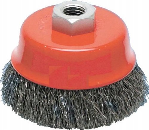 SZCZOTEX Szczotka Szczotex KWASOODPORNA DOCZOŁOWA FI80 Z GWINTEM M14 inox