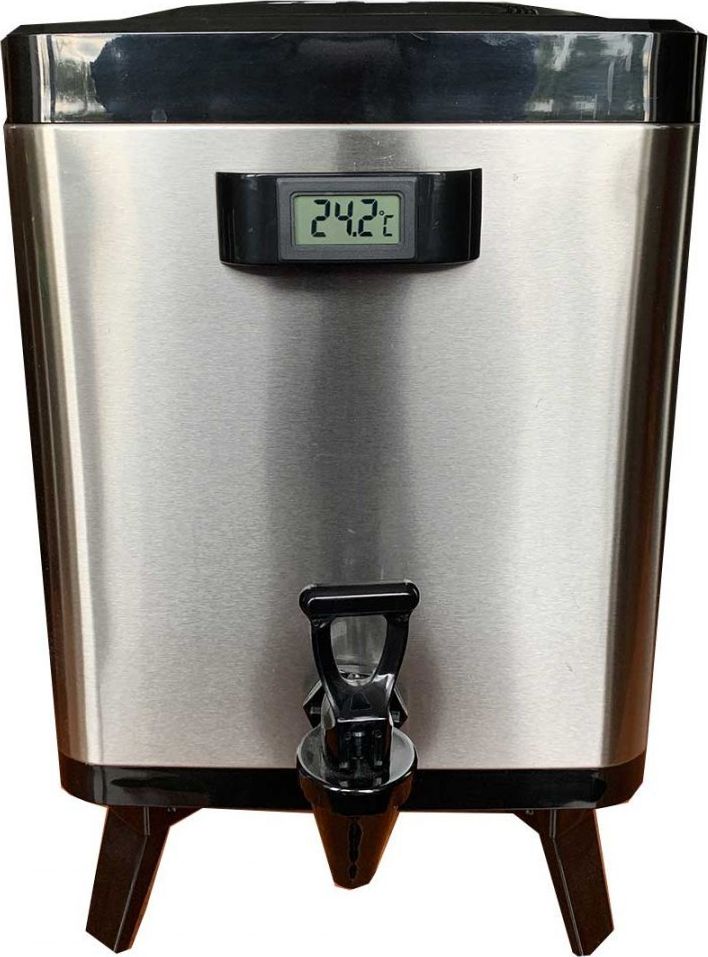 Metlex Termos gastronomiczny 8L srebrny