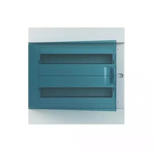 Rozdzielnica modułowa podtynkowa Mistral41F 2x18 36M IP41 125A II klasa drzwi transparentne N+PE śrub. 41A18X22A 1SLM004101A1206