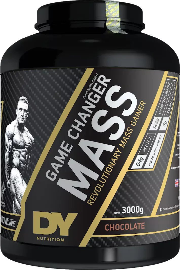 DORIAN YATES Dorian Yates - Game Changer Mass, Gainer, Chocolate-Nuts, Proszek, 3000g