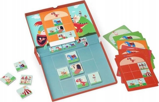 Teka Układanka magnetyczna łamigłówka Rycerze i smoki