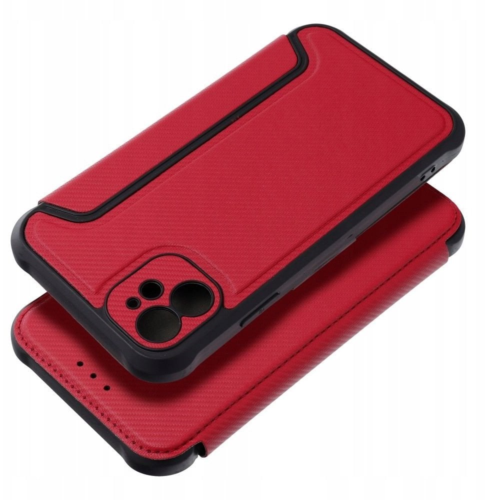 Kabura RAZOR Book do IPHONE 16e (SE 4 2025) czerwony
