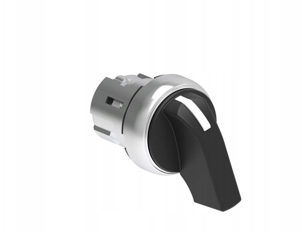 Przełącznik 2 pozycyjny 0-1 metalowy fi22mm pokrętło długie LPSS220