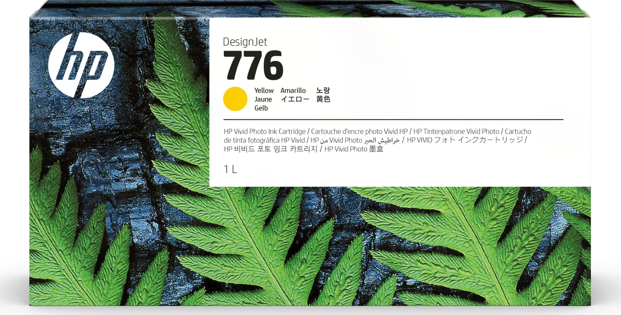 Tusz HP HP 776 1L YELLOW INK CARTRIDGE HP 776 1L YELLOW INK CARTRIDGE