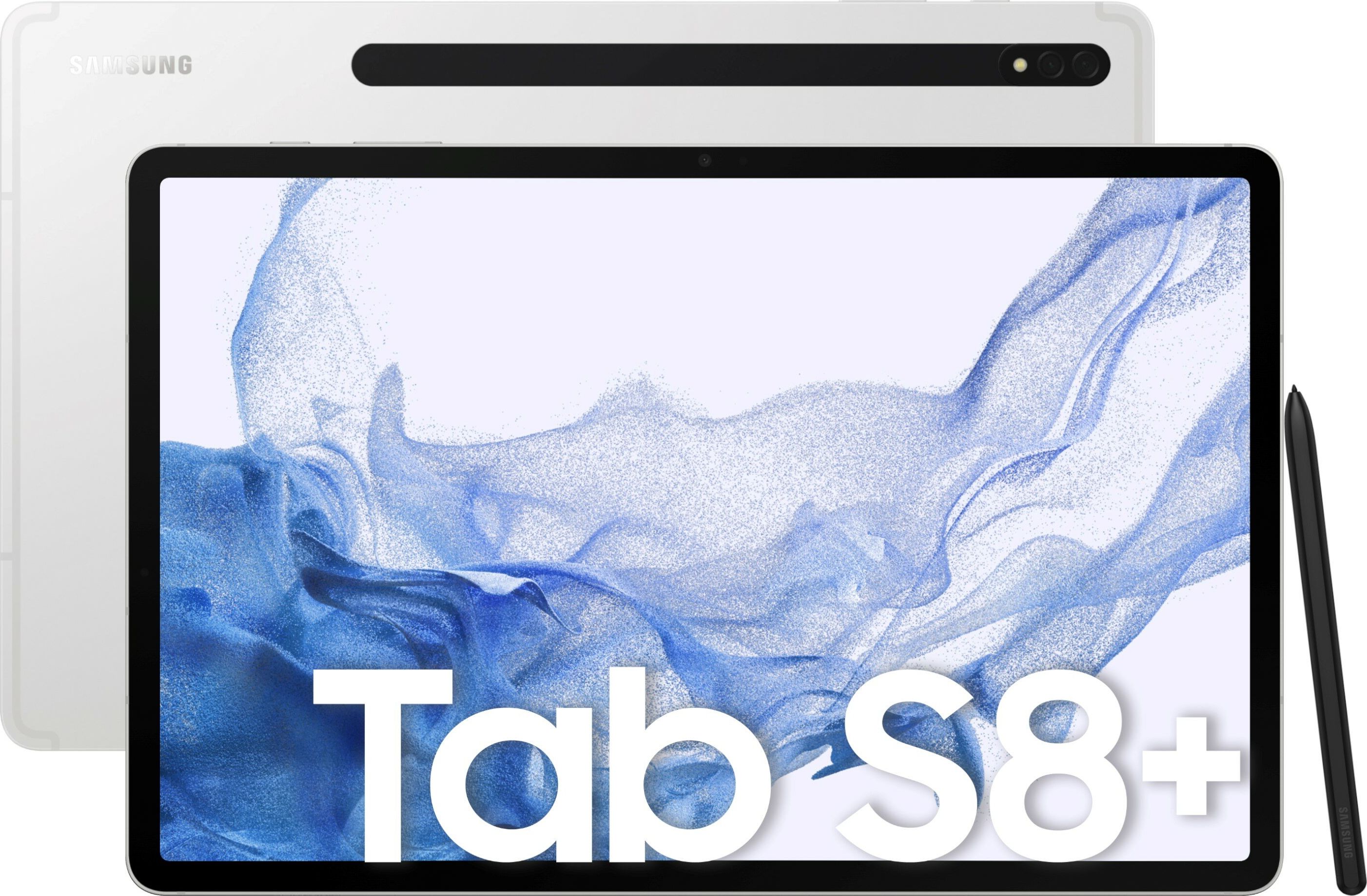 Tablet Samsung Galaxy Tab S8+ 12.4" 256 GB Srebrny (SM-X800NZSBEUE)