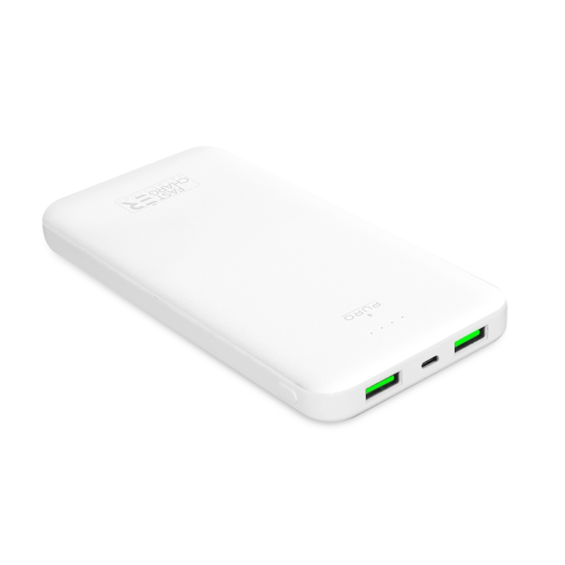Powerbank Puro Fast Charger 10000mAh Biały