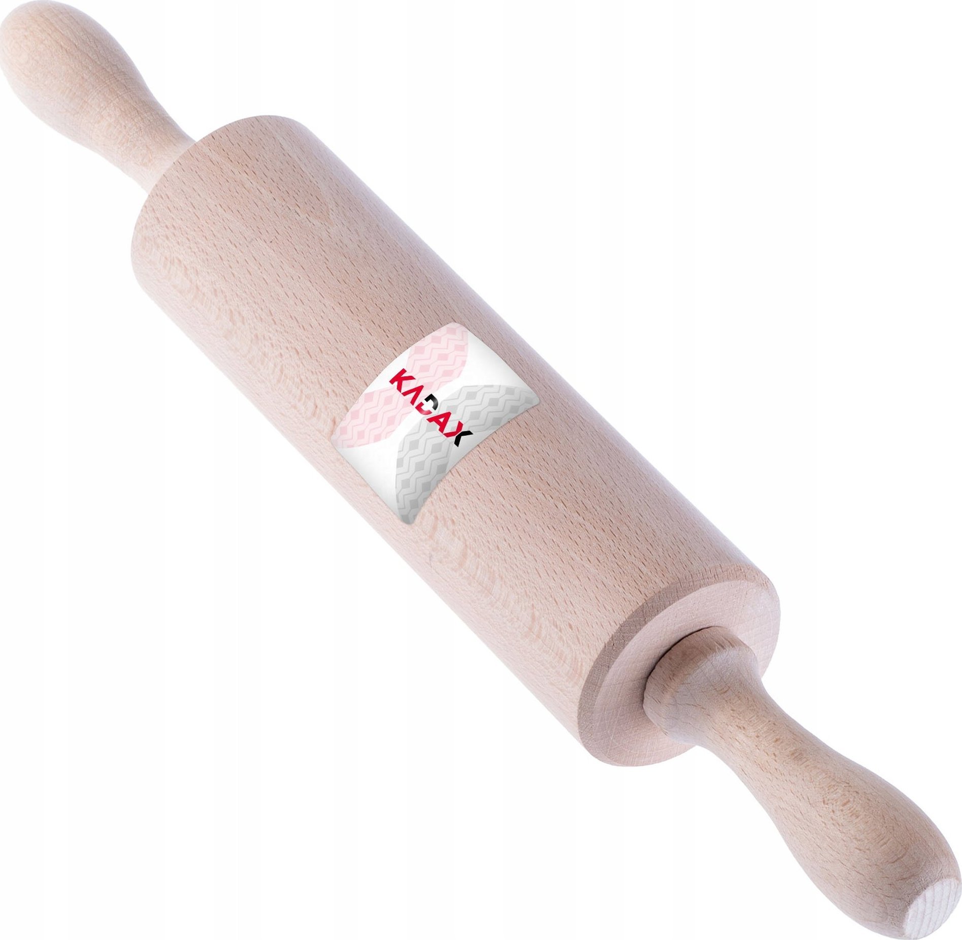 Kadax Wałek Drewniany Ruchomy Do Ciasta Pizzy 38 cm