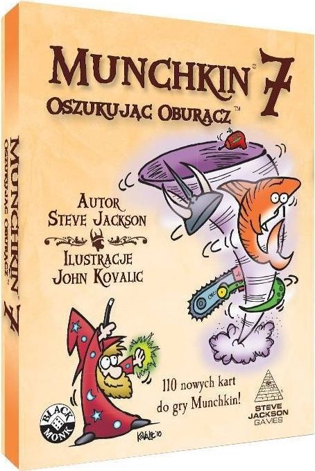 Black Monk Gra Munchkin 7 Oszukując oburącz Dodatek