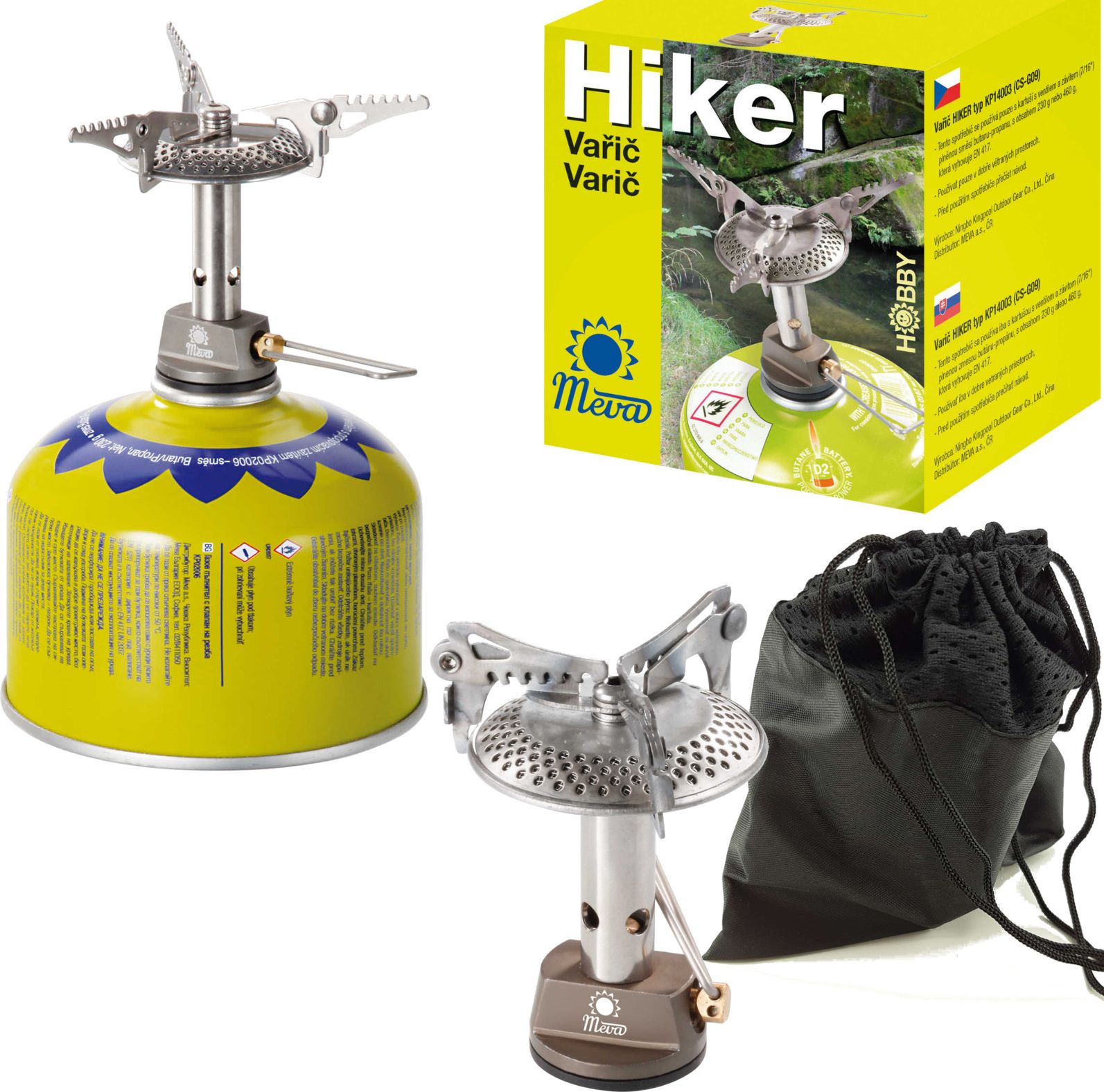 Meva Kuchenka turystyczna Hiker na kartusze gazowe 70g 2.4kW