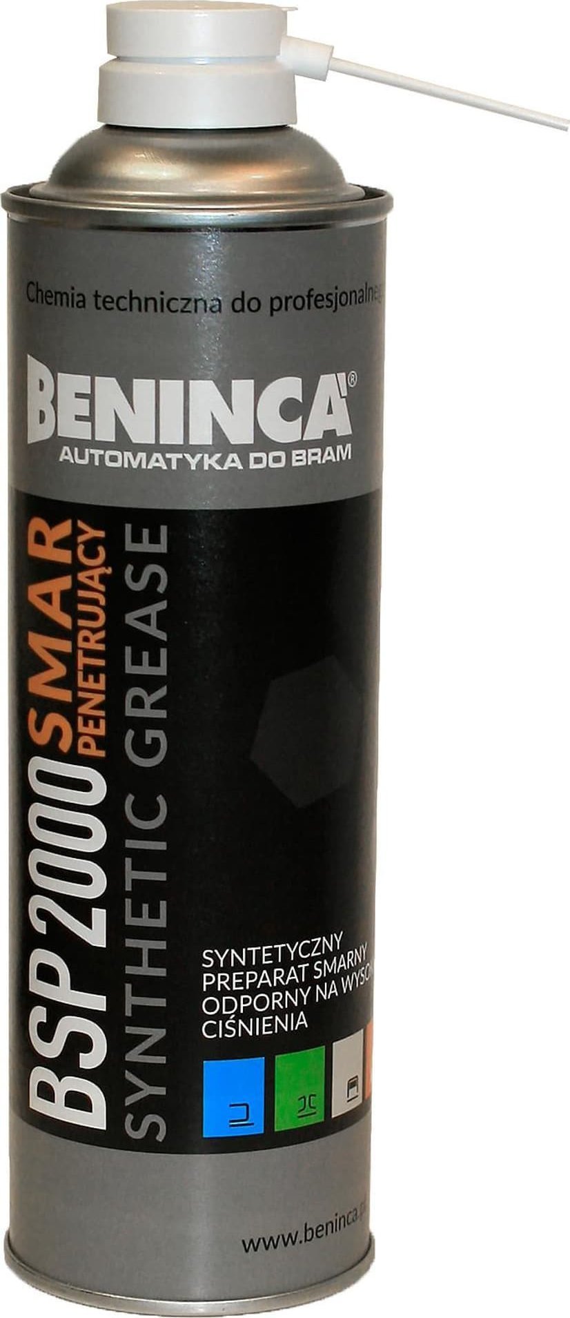 BENINCA CHEMIA: Smar syntetyczny (penetrujący) Beninca BSP2000 500ml do bram/automatyki/napędów