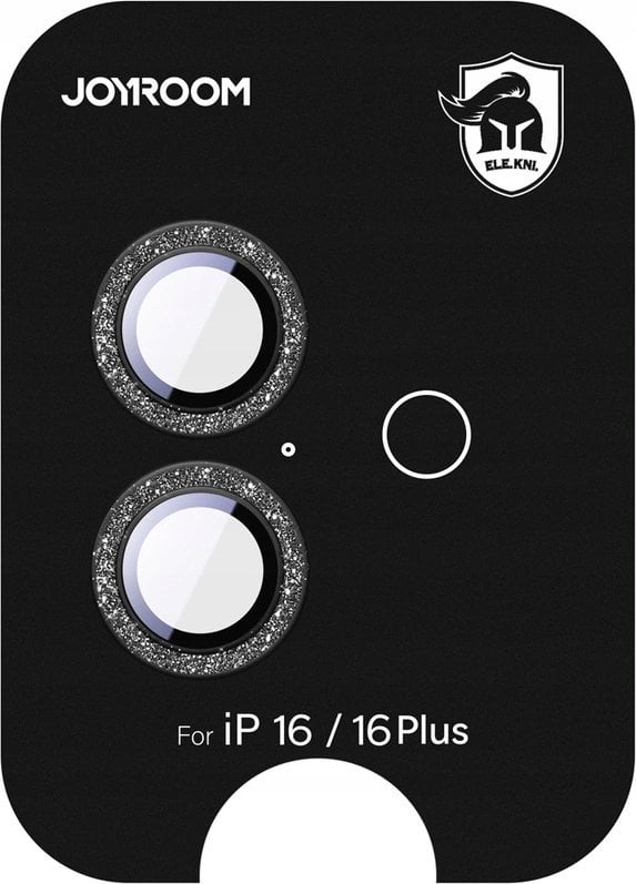 Szkło ochronne Joyroom JR-MSF0298 na obiektywy iPhone 16/16 Plus - czarne