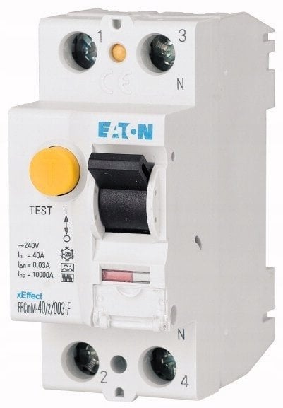 Wyłącznik różnicowoprądowy 2P 40A 0,3A 10kA typ G/F FRCMM-40/2/03-G/F 187379