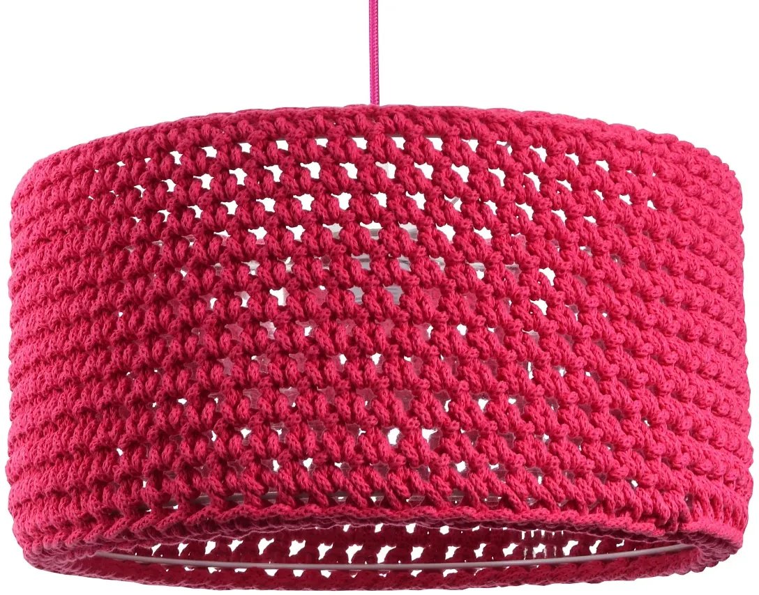 Lampa wisząca COTTON 40 czerwona BPS KONCEPT