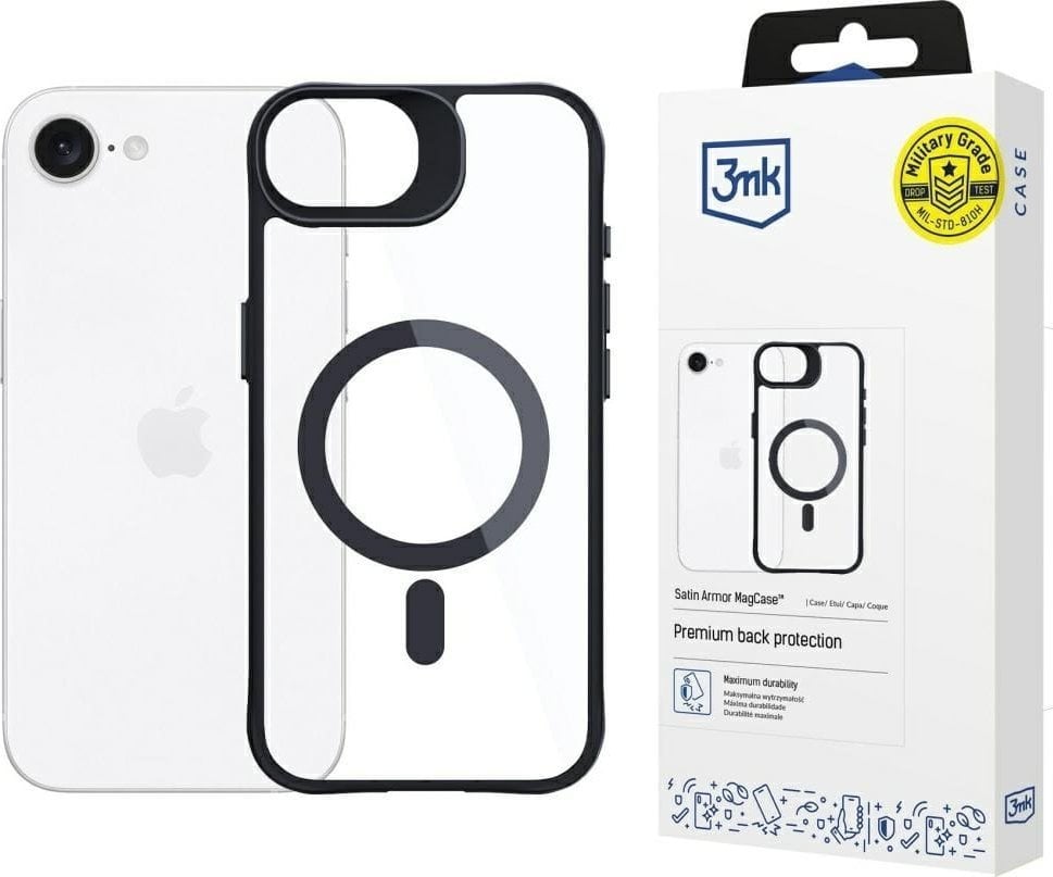 3MK Etui Satin Armor Case do Apple iPhone SE 4