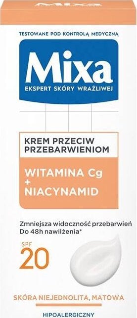 Mixa Lab krem do twarzy przeciw przebarwieniom Witamina C + Niacynamid 50ml