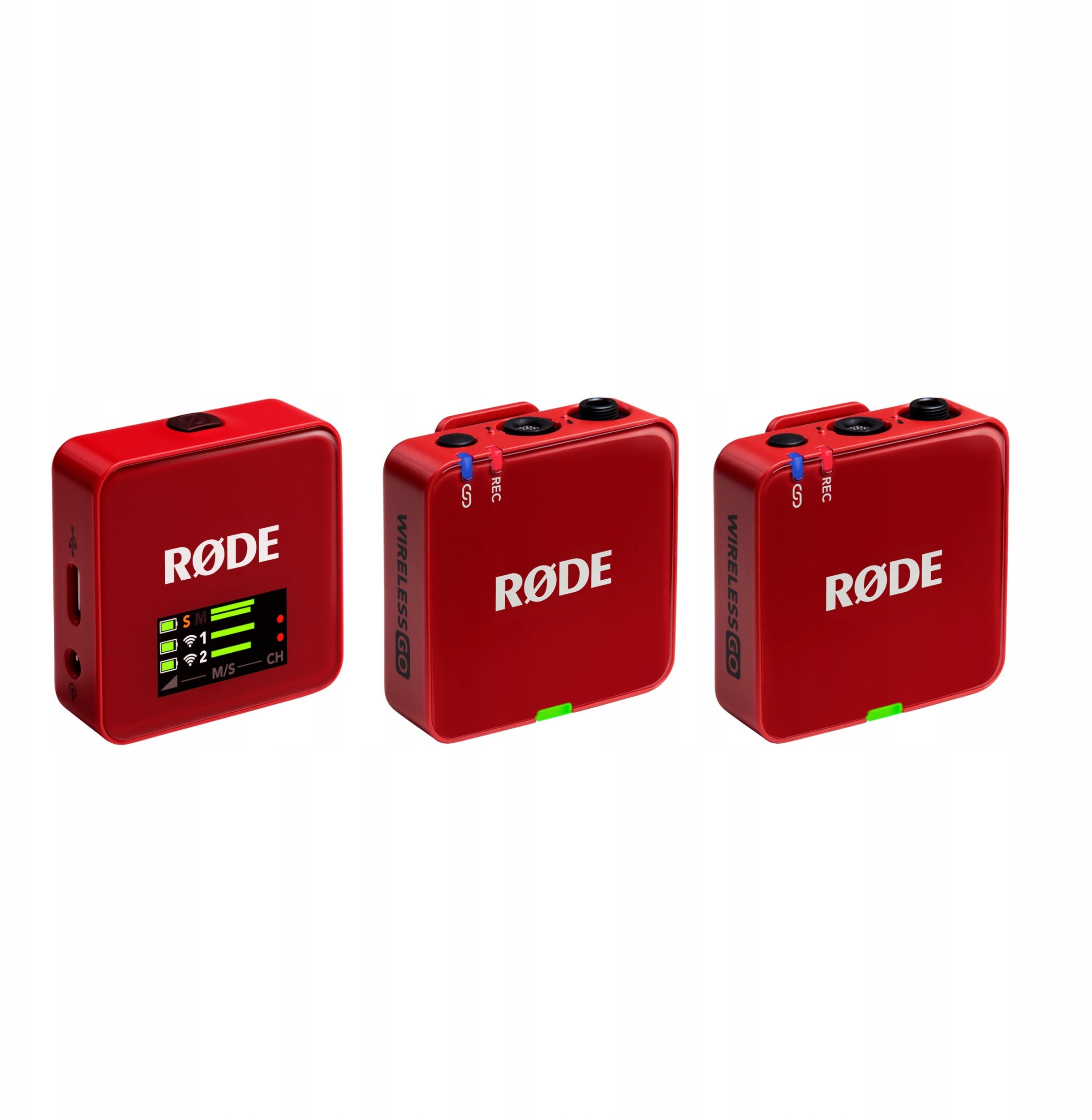 Mikrofon Rode Wireless Go III czerwony (WIGOGEN3RED)