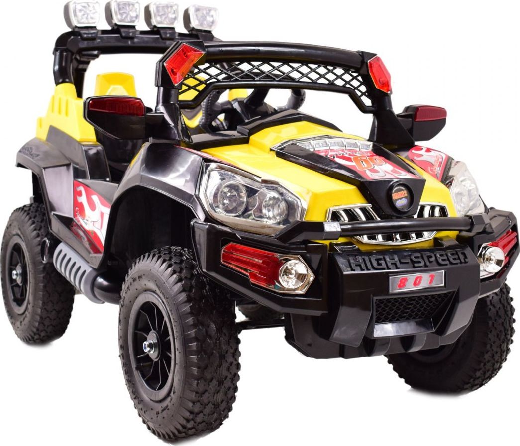 Import SUPER-TOYS MASYWNY MEGA MOCNY SUV GINNASIO STRONG 2 POMPOWANE KOŁA KLUCZYK/801AIR