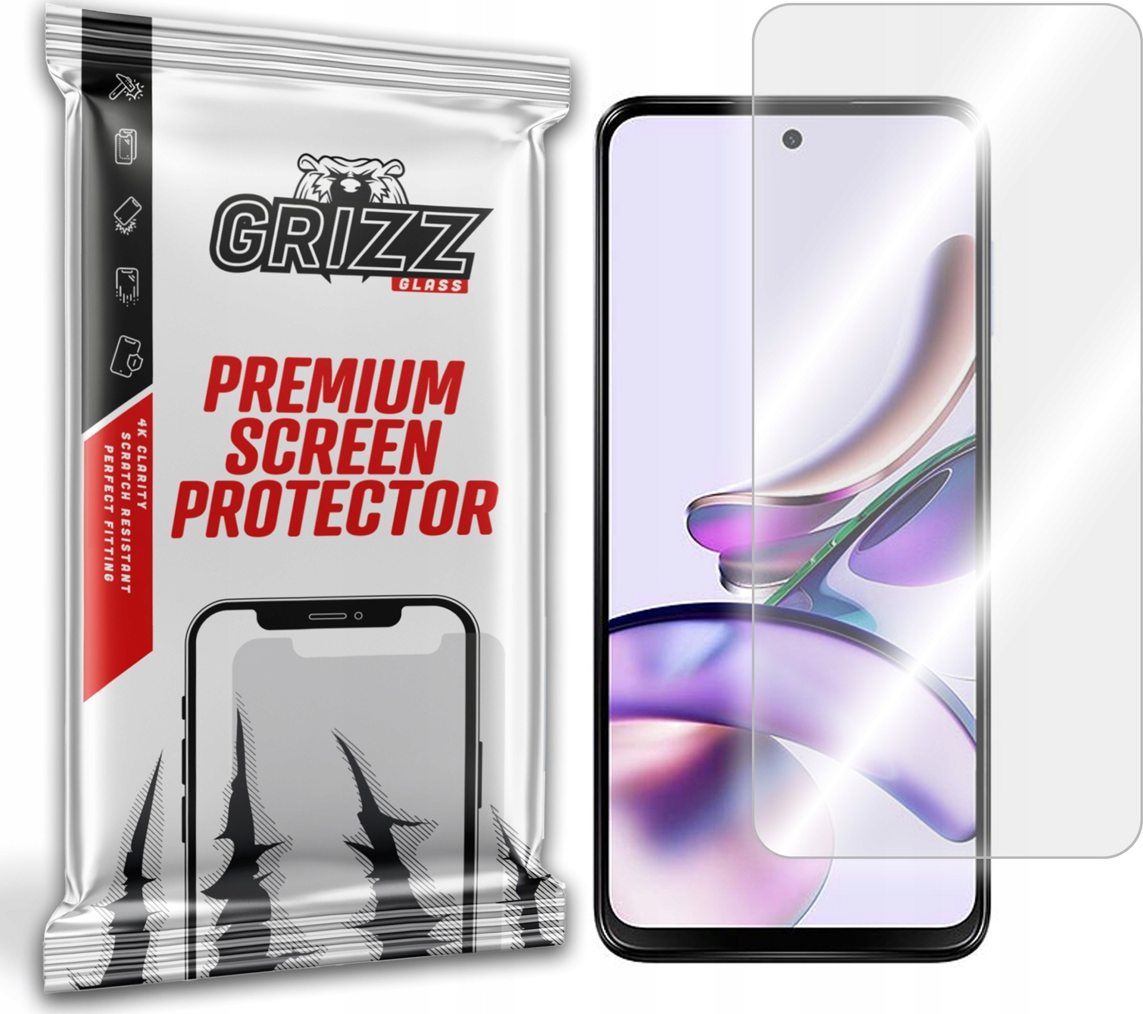 GrizzGlass Szkło hybrydowe GrizzGlass HybridGlass Motorola Moto G13