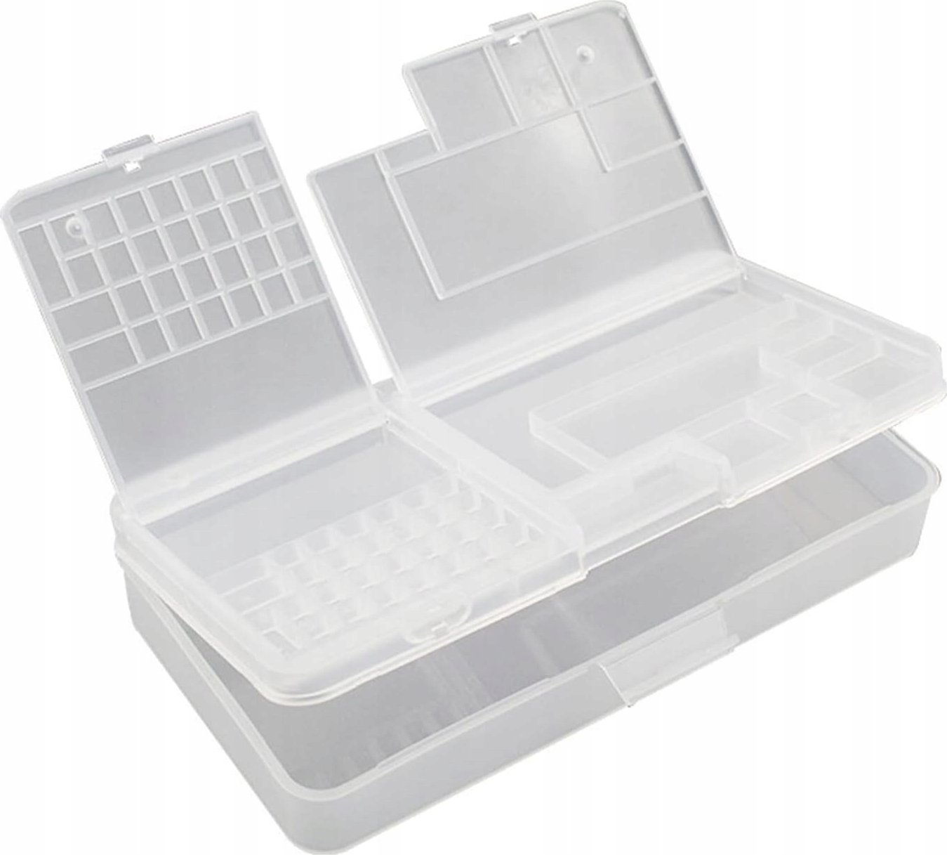 Rosfix PODWÓJNY ORGANIZER NA KOMPONENTY ELEKTRONICZNE BOX PUDEŁKO 185x95x36MM